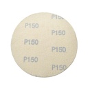 150 Grit 5" Diameter No-Hole H&L Sanding Paper - 25/Pack (Ceramic Aluminum Oxide)