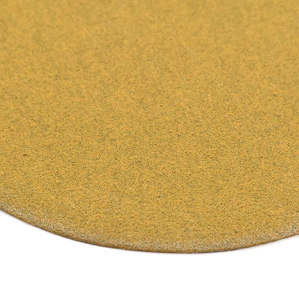 150 Grit 5" Diameter No-Hole H&L Sanding Paper - 25/Pack (Ceramic Aluminum Oxide)