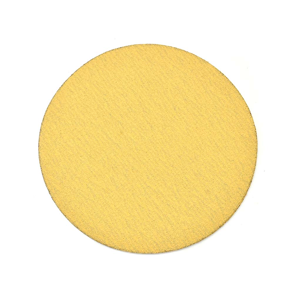 120 Grit 5" Diameter No-Hole H&L Sanding Paper - 25/Pack (Ceramic Aluminum Oxide)