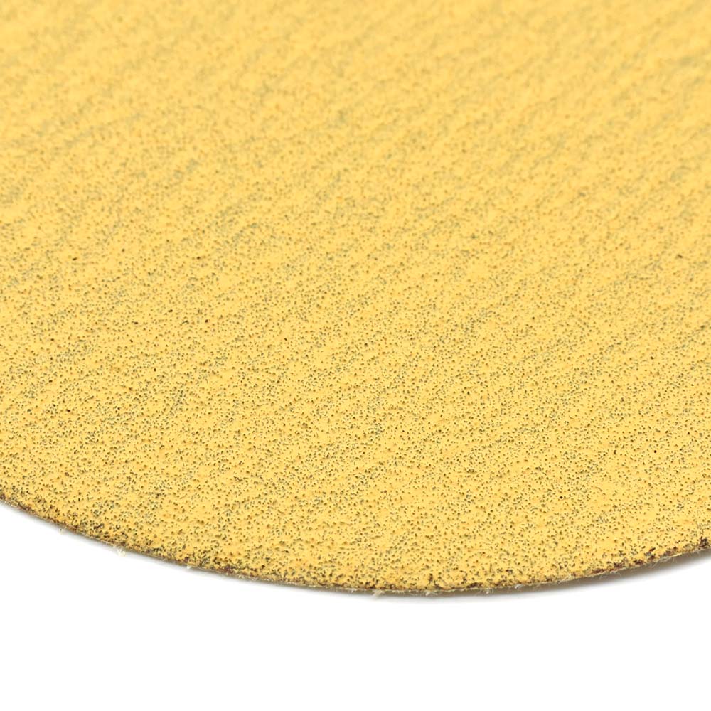120 Grit 5" Diameter No-Hole H&L Sanding Paper - 25/Pack (Ceramic Aluminum Oxide)