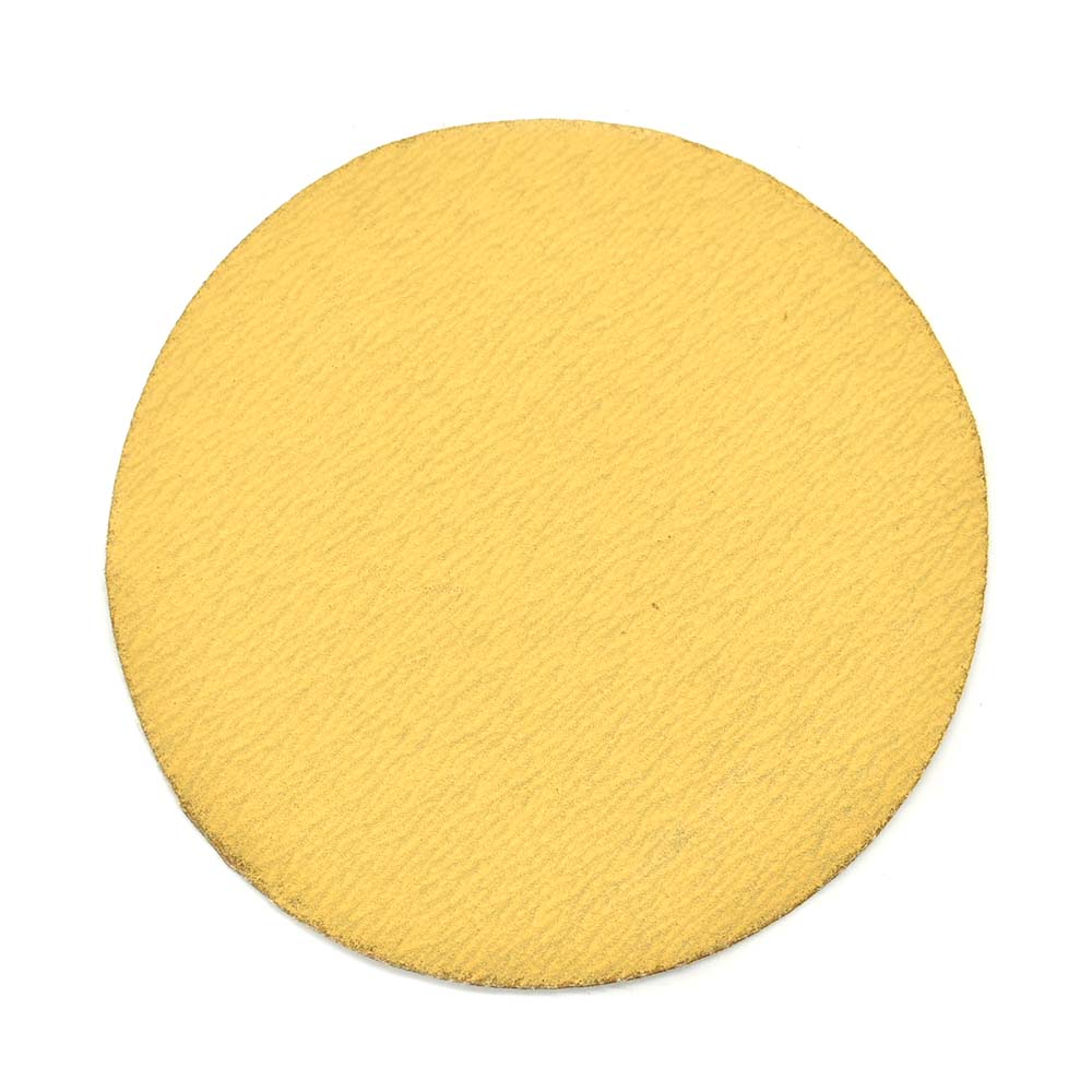 240 Grit 5" Diameter No-Hole H&L Sanding Paper - 25/Pack (Ceramic Aluminum Oxide)
