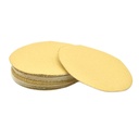 240 Grit 5" Diameter No-Hole H&L Sanding Paper - 25/Pack (Ceramic Aluminum Oxide)