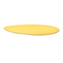 240 Grit 5" Diameter No-Hole PSA Sanding Paper - 25/Pack (Ceramic Aluminum Oxide)