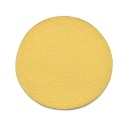 120 Grit 5" Diameter No-Hole PSA Sanding Paper - 25/Pack (Ceramic Aluminum Oxide)