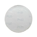 120 Grit 5" Diameter No-Hole PSA Sanding Paper - 25/Pack (Ceramic Aluminum Oxide)