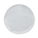 150 Grit 5" Diameter No-Hole PSA Sanding Paper - 25/Pack (Ceramic Aluminum Oxide)