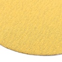 150 Grit 5" Diameter No-Hole PSA Sanding Paper - 25/Pack (Ceramic Aluminum Oxide)