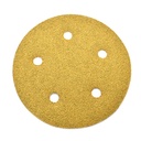 60 Grit 5" Diameter 5-Hole H&L Sanding Paper - 25/Pack (Ceramic Aluminum Oxide)