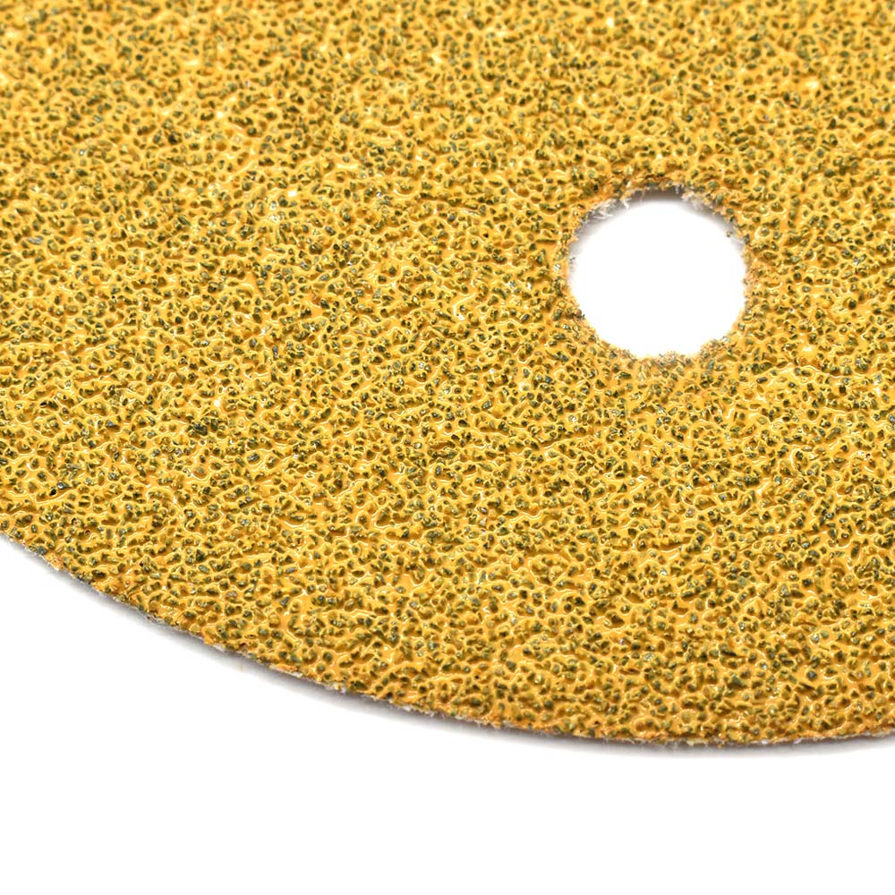 60 Grit 5" Diameter 5-Hole H&L Sanding Paper - 25/Pack (Ceramic Aluminum Oxide)