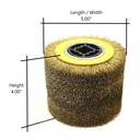 Steel Wire Brush Flap Grinding Wheel