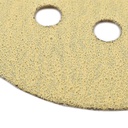 80 Grit 5" Diameter 8-Hole H&L Sanding Paper - 25/Pack (Ceramic Aluminum Oxide)