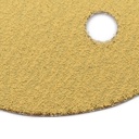 80 Grit 5" Diameter 5-Hole H&L Sanding Paper - 25/Pack (Ceramic Aluminum Oxide)