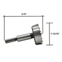 1-13/16"Forstner Bit,3-5/8"OAL X