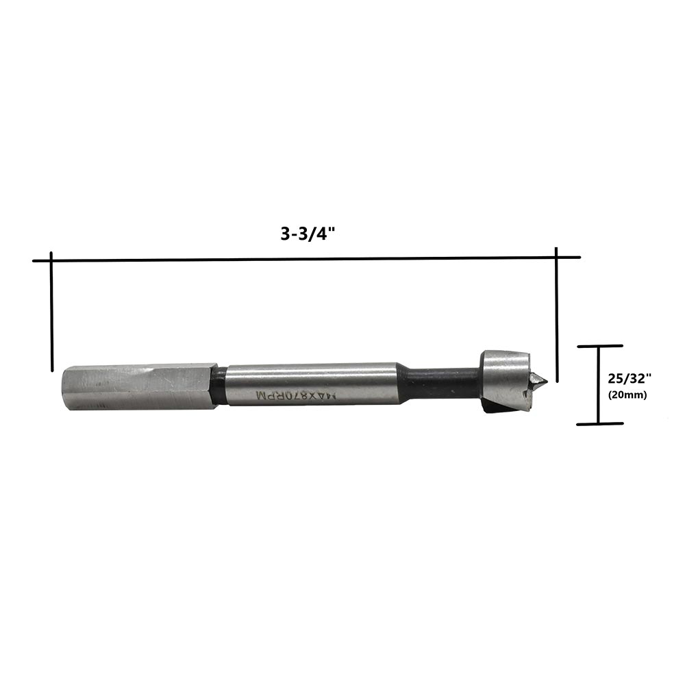 25/32" (20mm) Forstner Bit