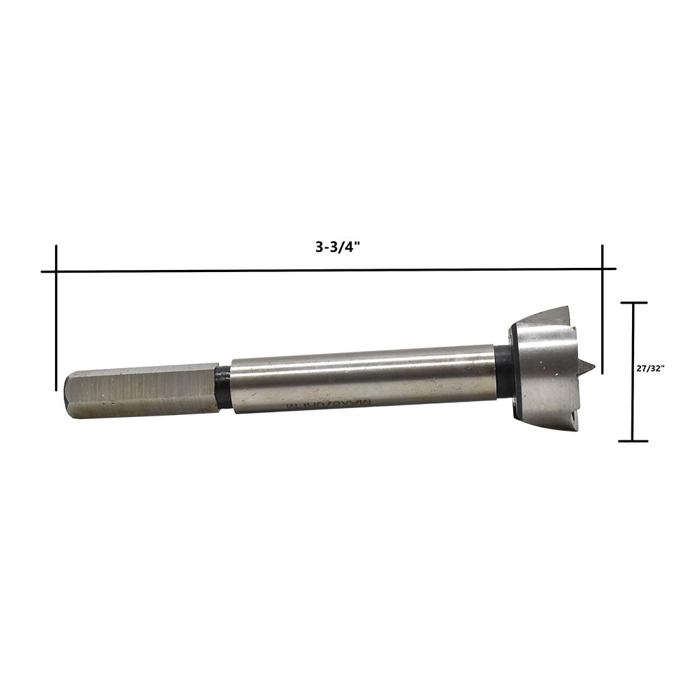 27/32" (21.3mm) Forstner Bit