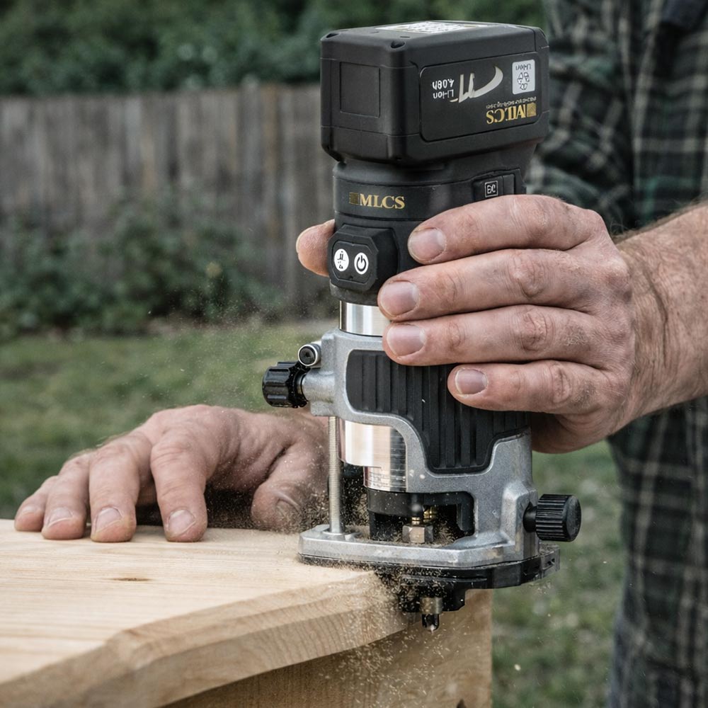 Rocky CL Cordless Trim Router Kit X