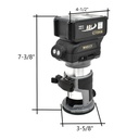 Rocky CL Cordless Trim Router Kit X