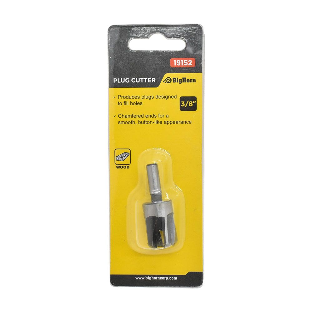 3/8" Plug Cutter - 1/4" Shank