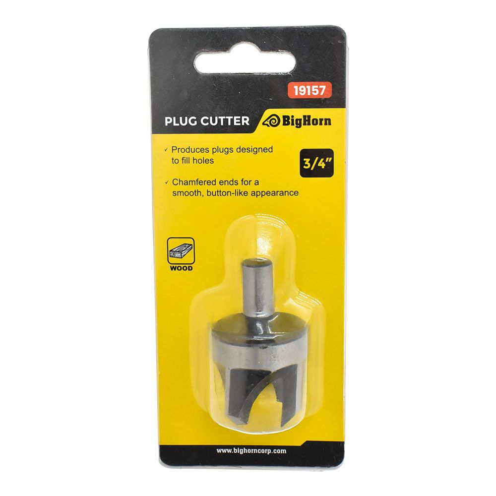 3/4" Plug Cutter - 1/4" Shank