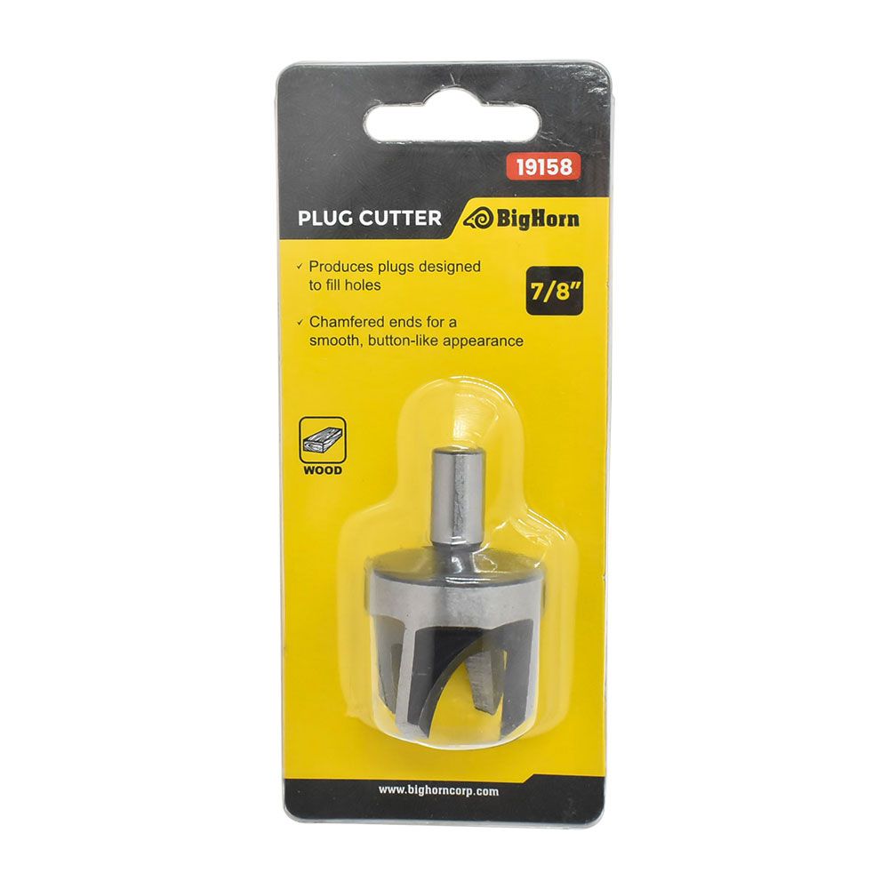 7/8" Plug Cutter - 1/4" Shank