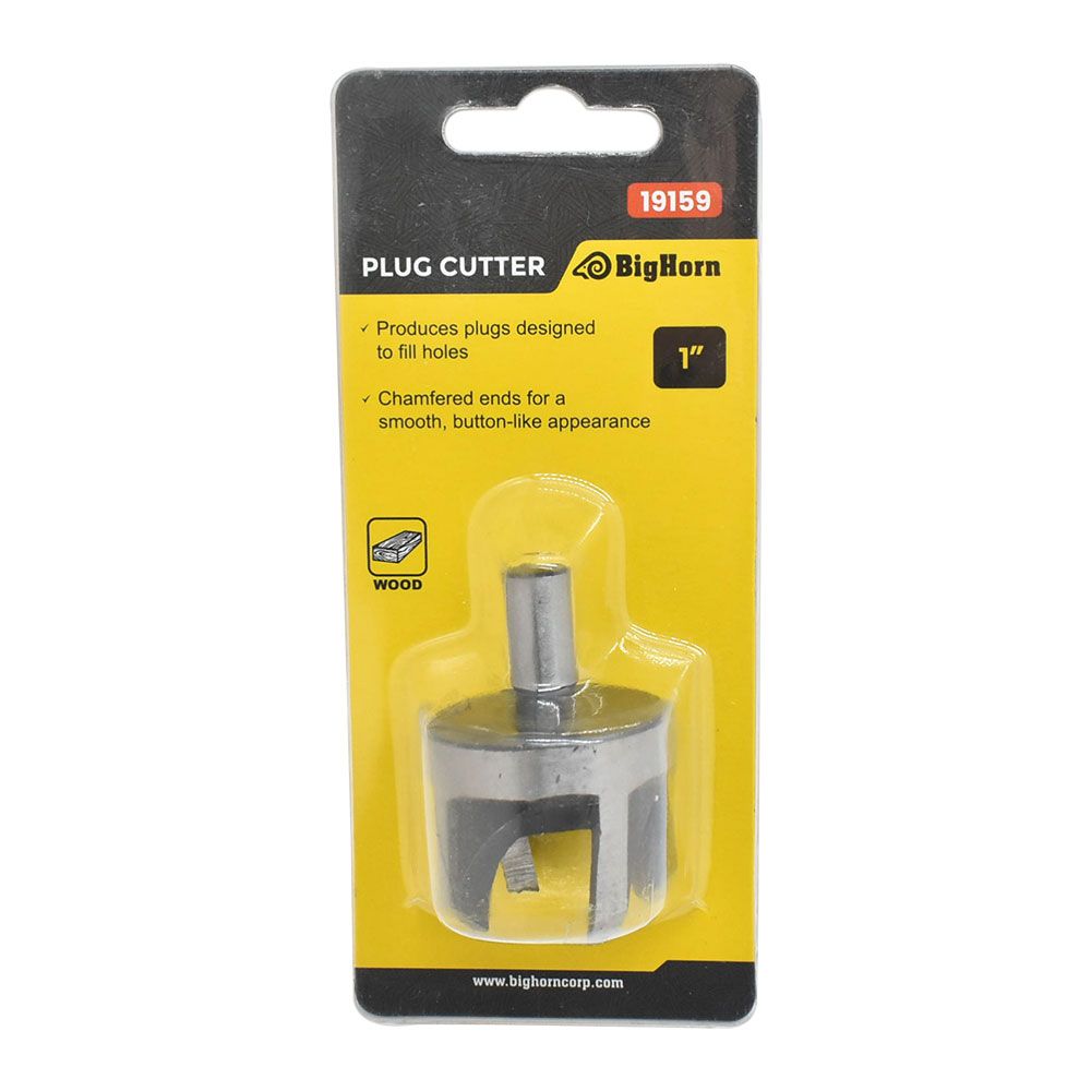 1" Plug Cutter- 1/4" Shank