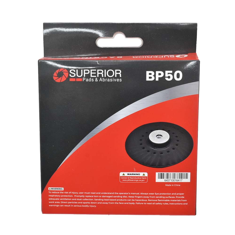 5" Angle Grinder Backing Pad with 5/8-11 NC