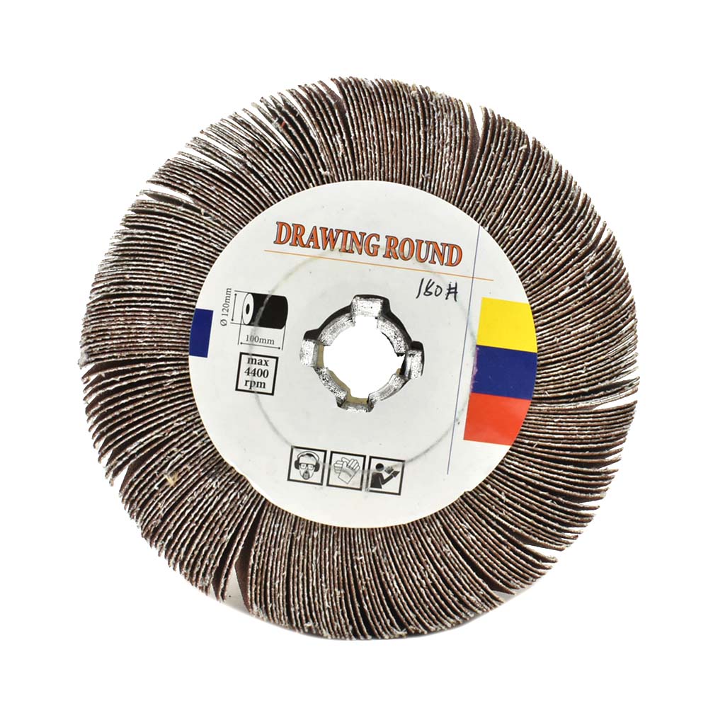 Aluminum Oxide  Nylon Flap Grinding Wheel - 180 Grit