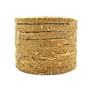 Hemp Burnishing Wheel for Mirror Polishing Stainless Steel