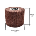 Elastic Grain Coated Nylon Web - 80 Grit