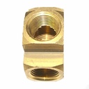 3/8" FPT Brass Cross - 1 inlet - 3 Outlets - Six Display Pack - W05