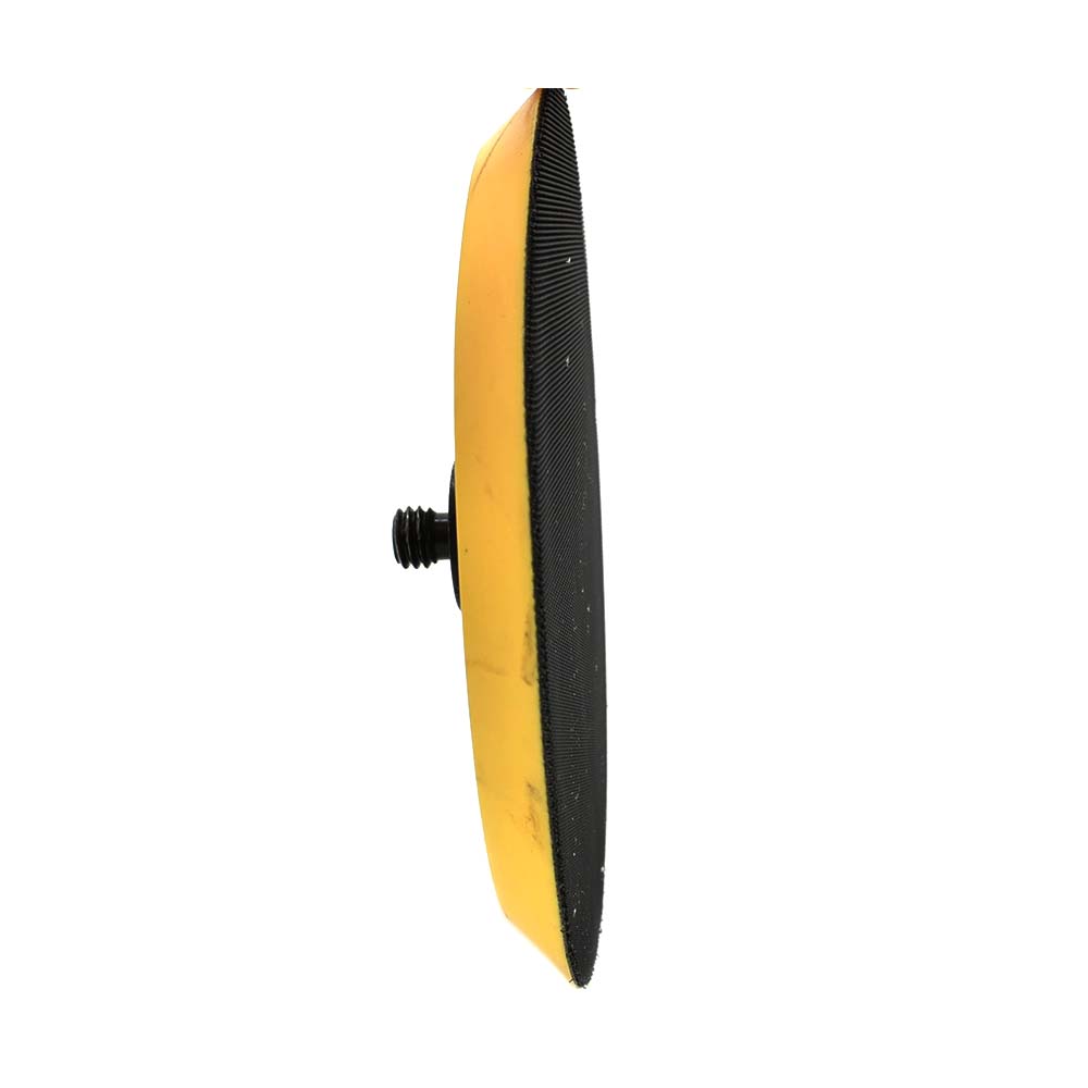 6" Dia Hook & Loop Sanding Pad with 7/16-14 Mount Shaft