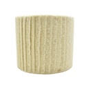 Fleece Flap Grinding Wheel for Mirror Polishing Stainless Steel
