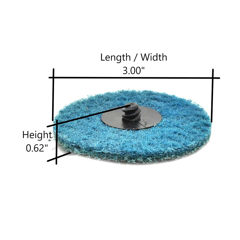 3" Surface Conditioning Sanding Disc (Blue / Fine)