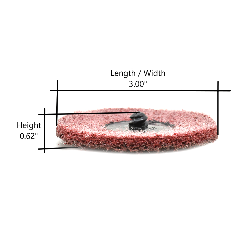 3" Surface Conditioning Sanding Disc (Maroon / Medium)