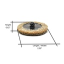 2" Surface Conditioning Sanding Disc (Tan / Coarse)
