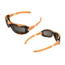 Frameless Safety Glasses with Scratch-Resistant Coating - Clear ( Single Pair) - W02