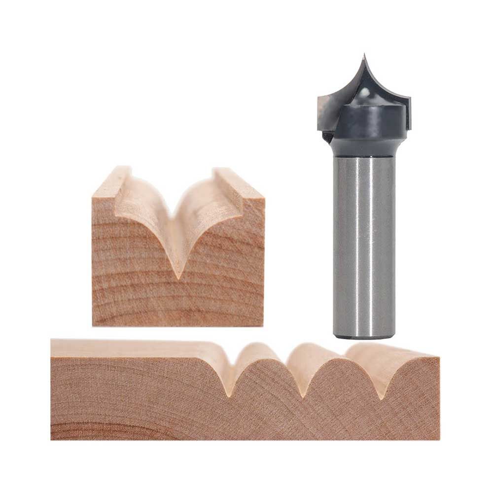 1/4"R Pt. Cut. Round Over Bit