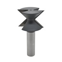 2pc Edge Banding Set,1/2"Shank
