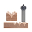 1/2"R Pt. Cut. Round Over Bit C