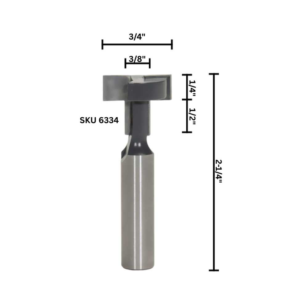 T-Slot Cutter, 1/4"Shank   (I)