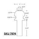 Molding Plane Profile Bit