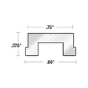 48" Miter T-Bar