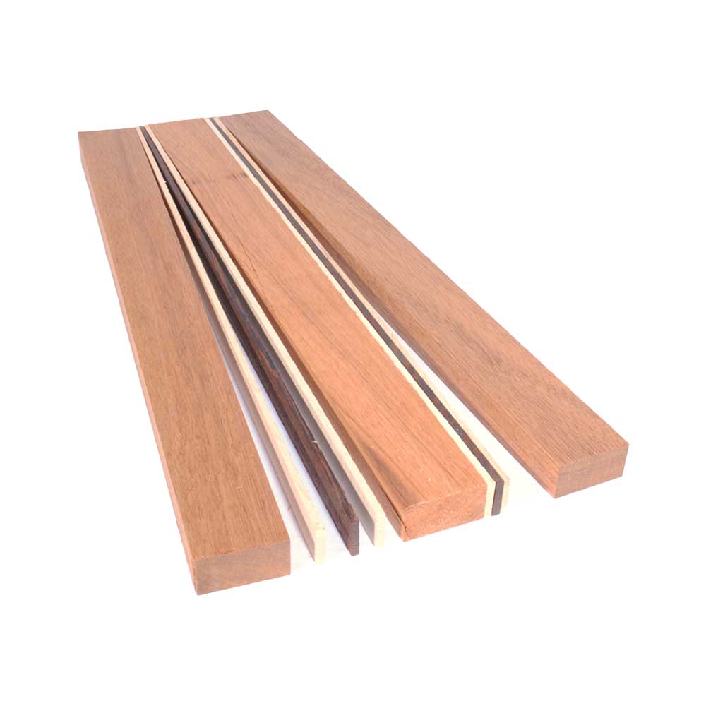 Hardwood Cutting Board Kit Angelique Maple Wenge -  Small