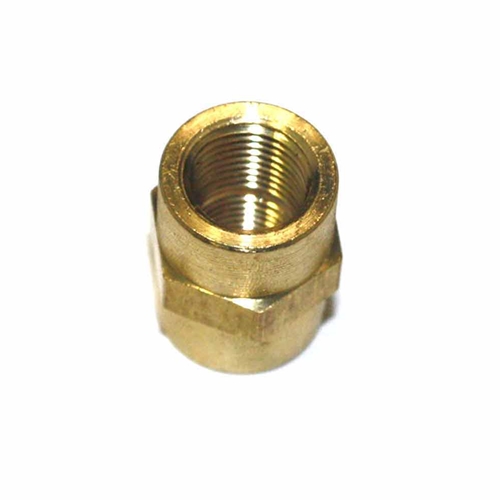 1/8" FPT x 1/8" FPT Brass Female Coupling - Single Display Pack - W02