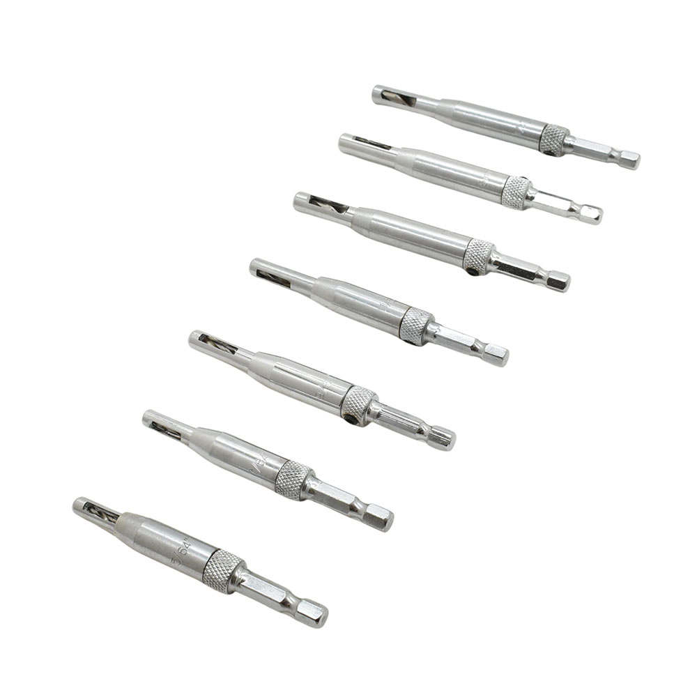 7pc HSS Flash Bits Set, Wood Box