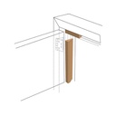 Colonial Stop x 1/4" Shank