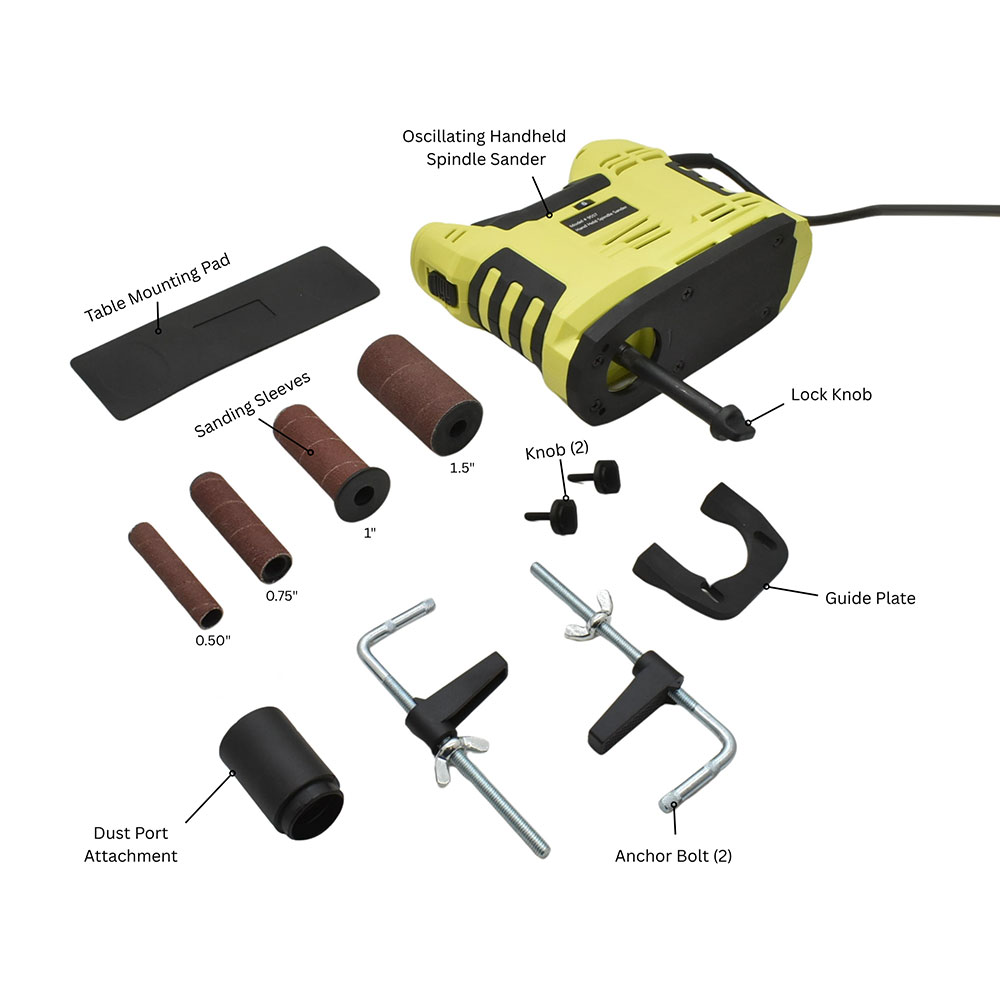Hand Held Spindle Sander