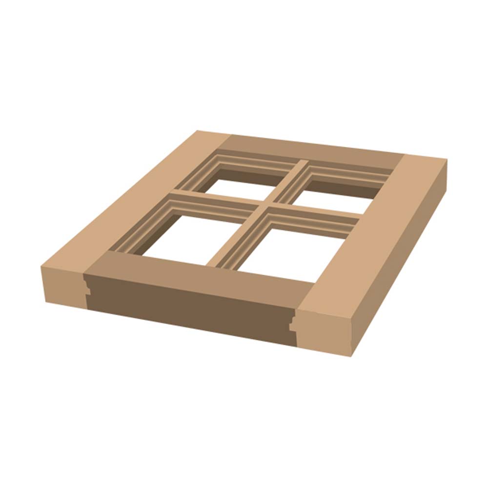 French Window Sash Assembly 1/2"Shank