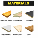 10 1/4" x 36 Teeth x 0.10" kerf x 5/8" Arbor with Diamond Knock Out -  Carbide Tipped Saw Blade