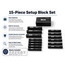 MLCS Setup Bars - 15 Piece Set